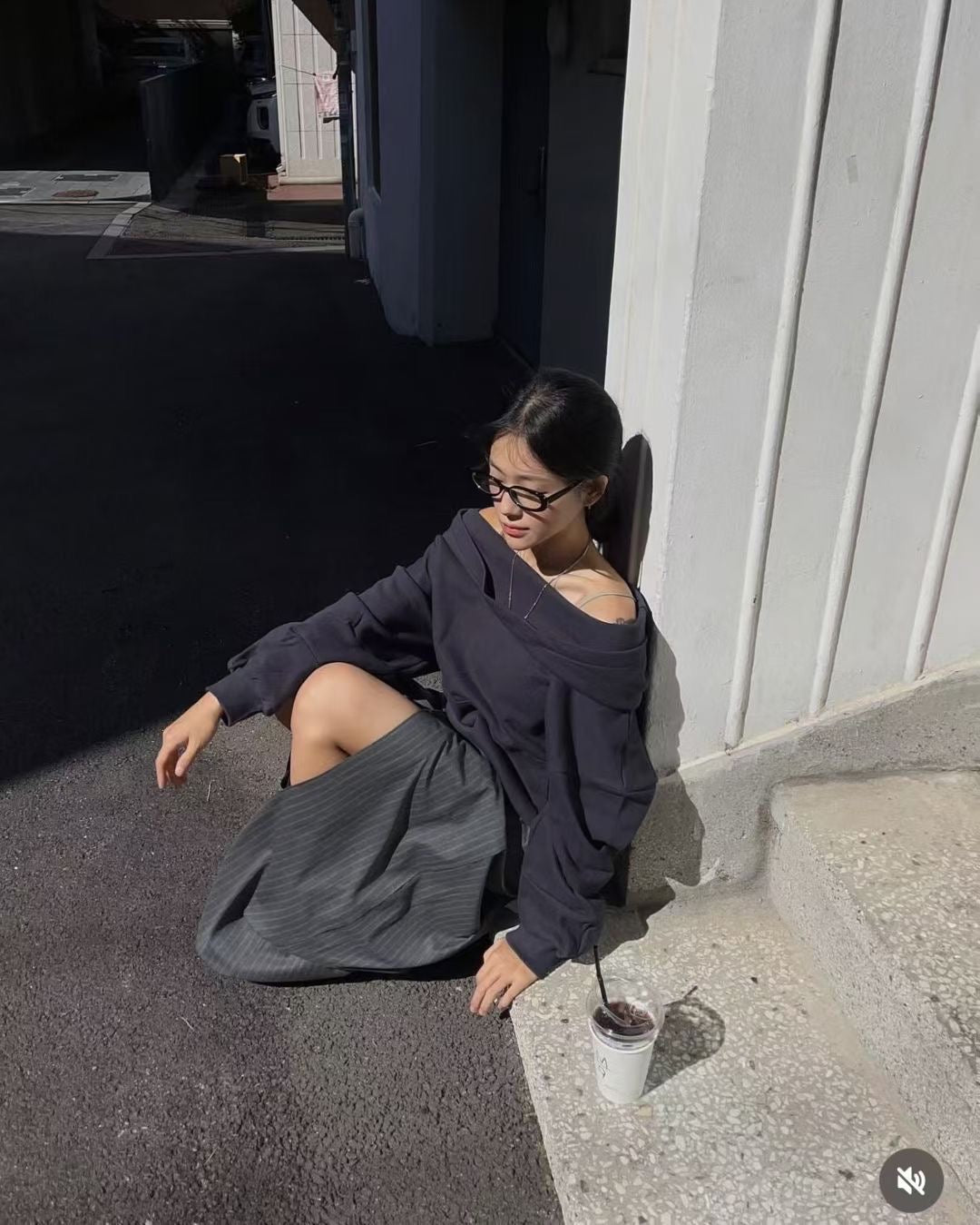 off shoulder hoodie