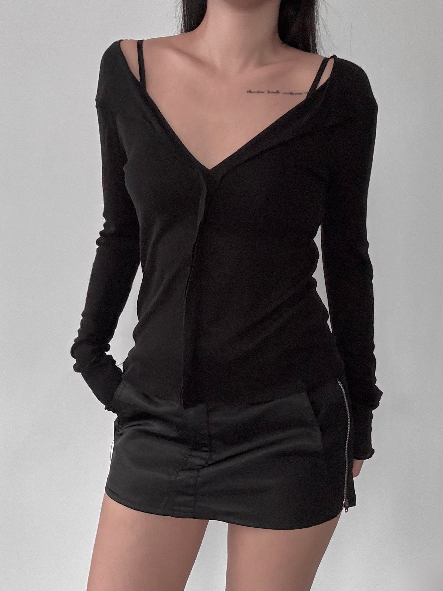 zip up skorts