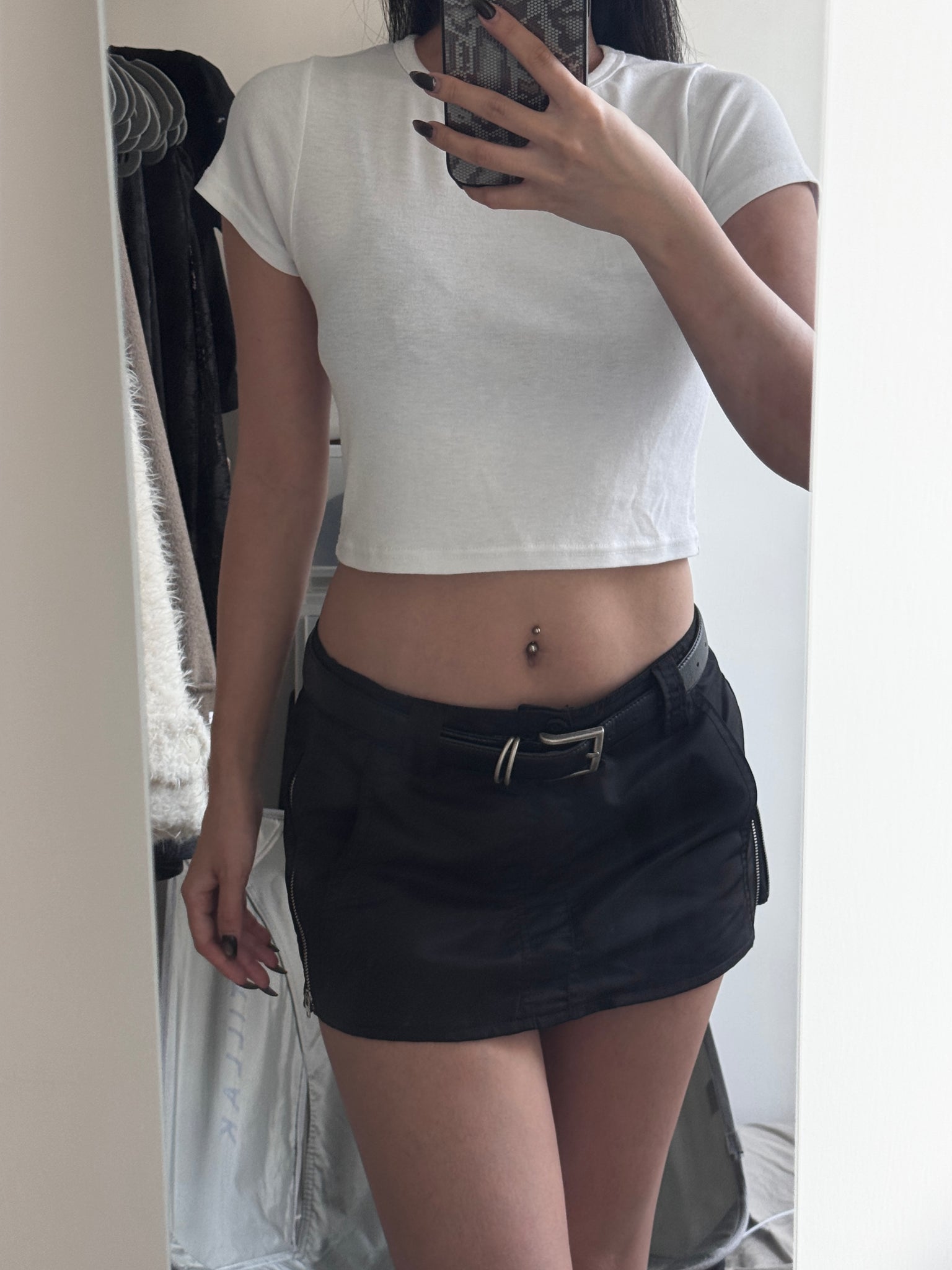 zip up skorts