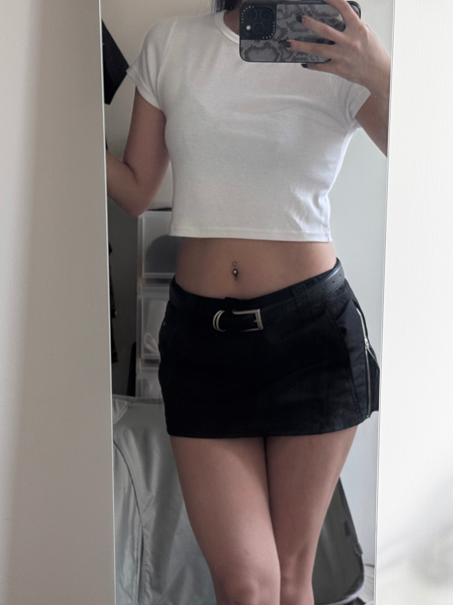 zip up skorts