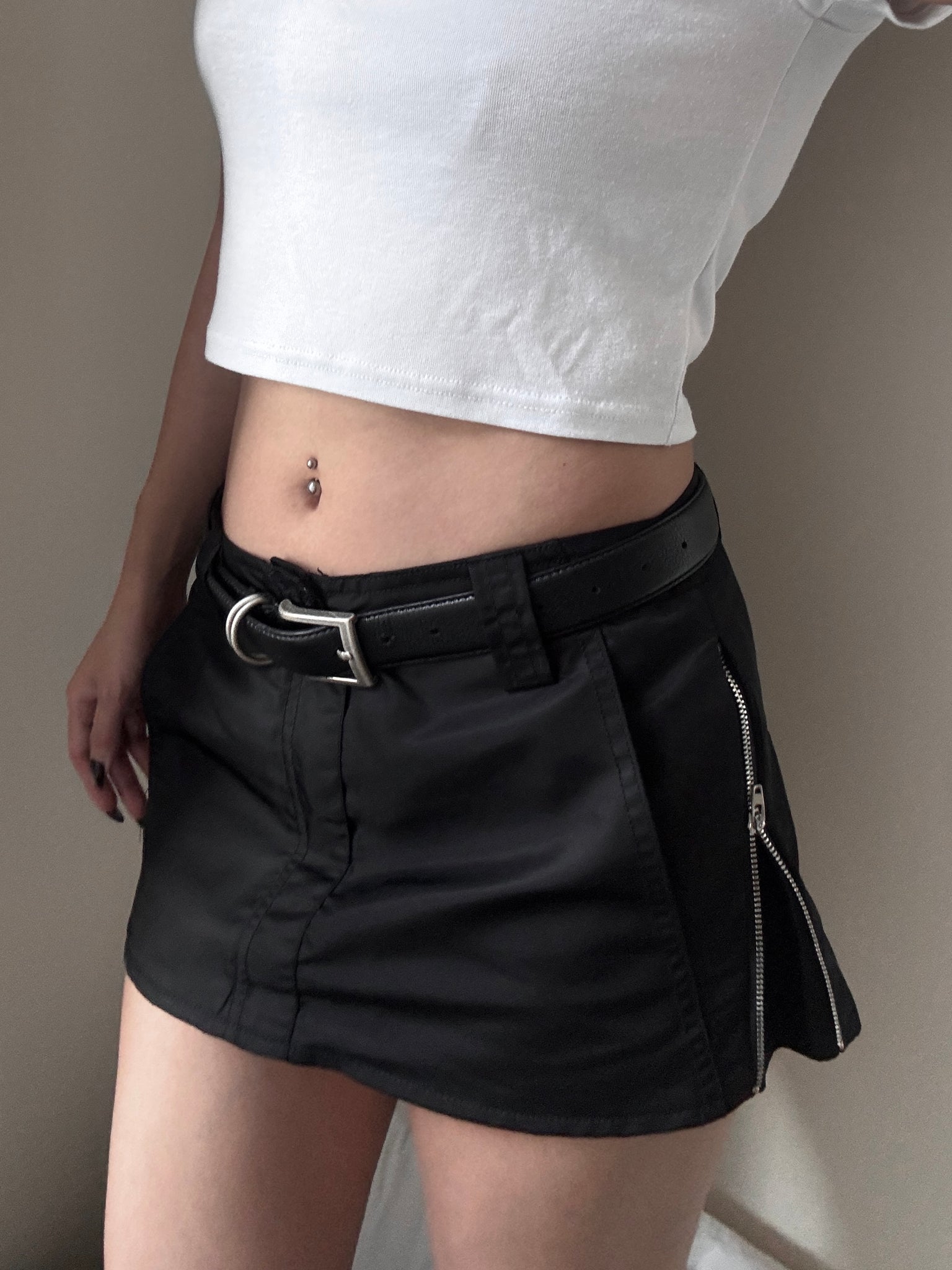 zip up skorts