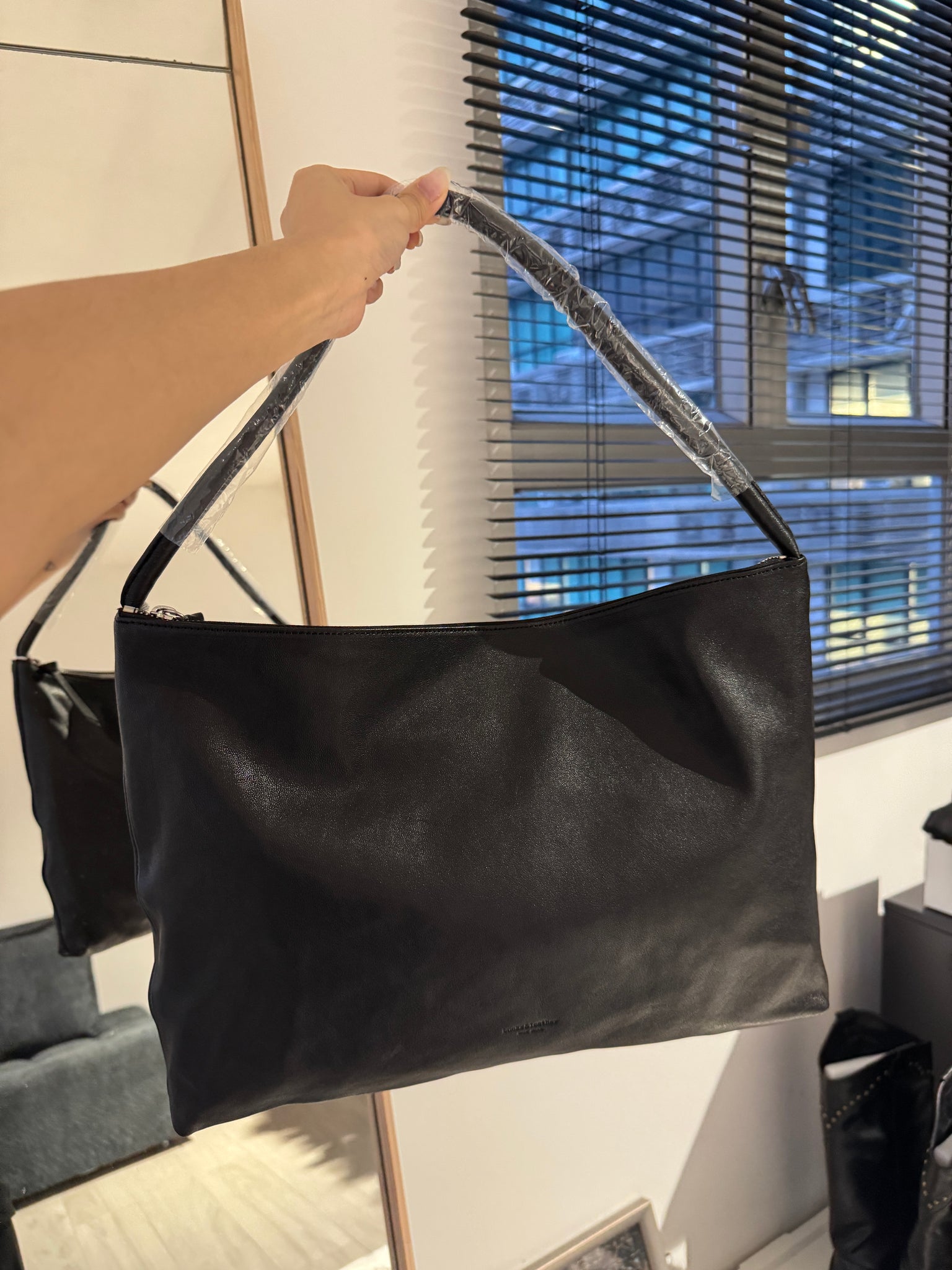classic lambskin tote