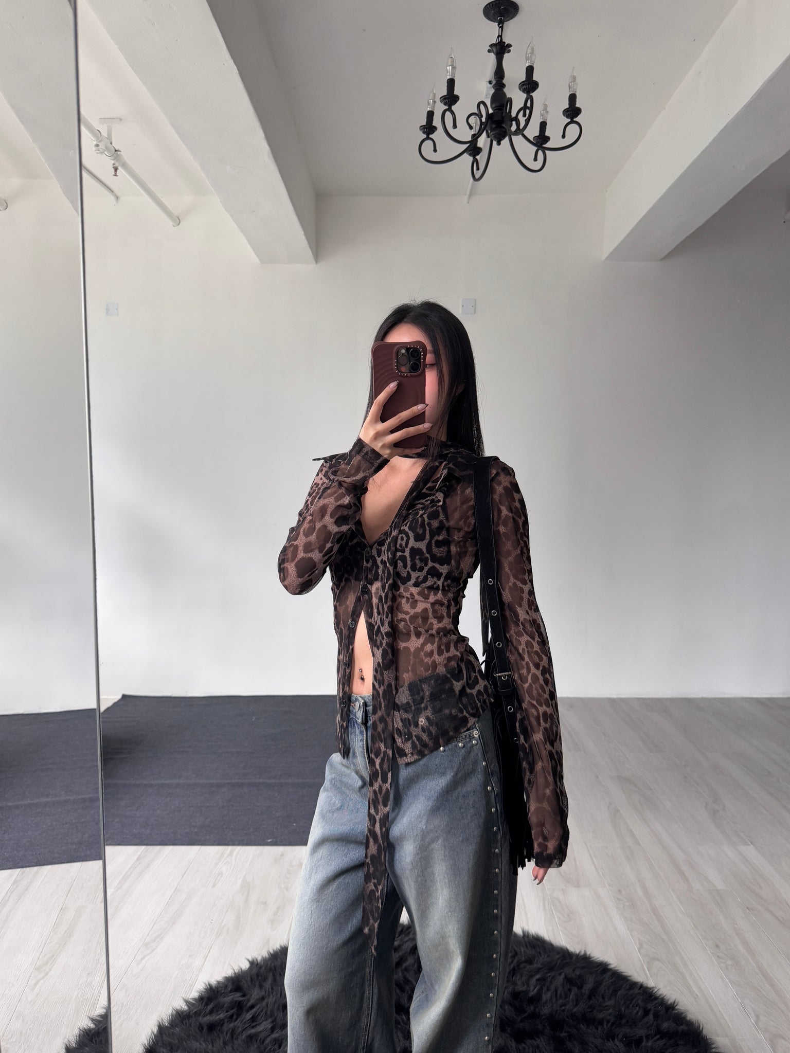 leopard see through