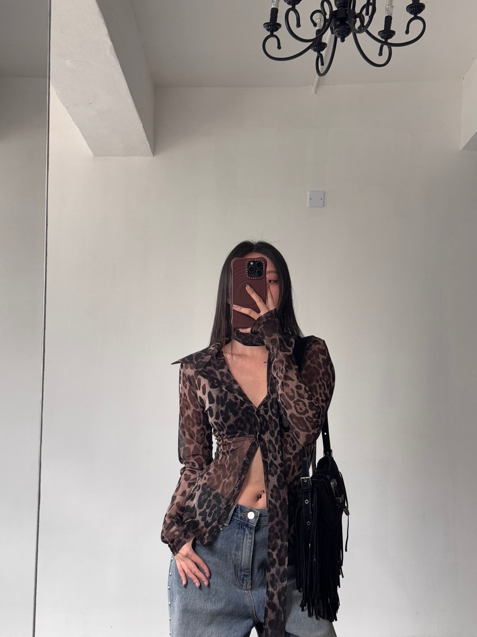 leopard see through