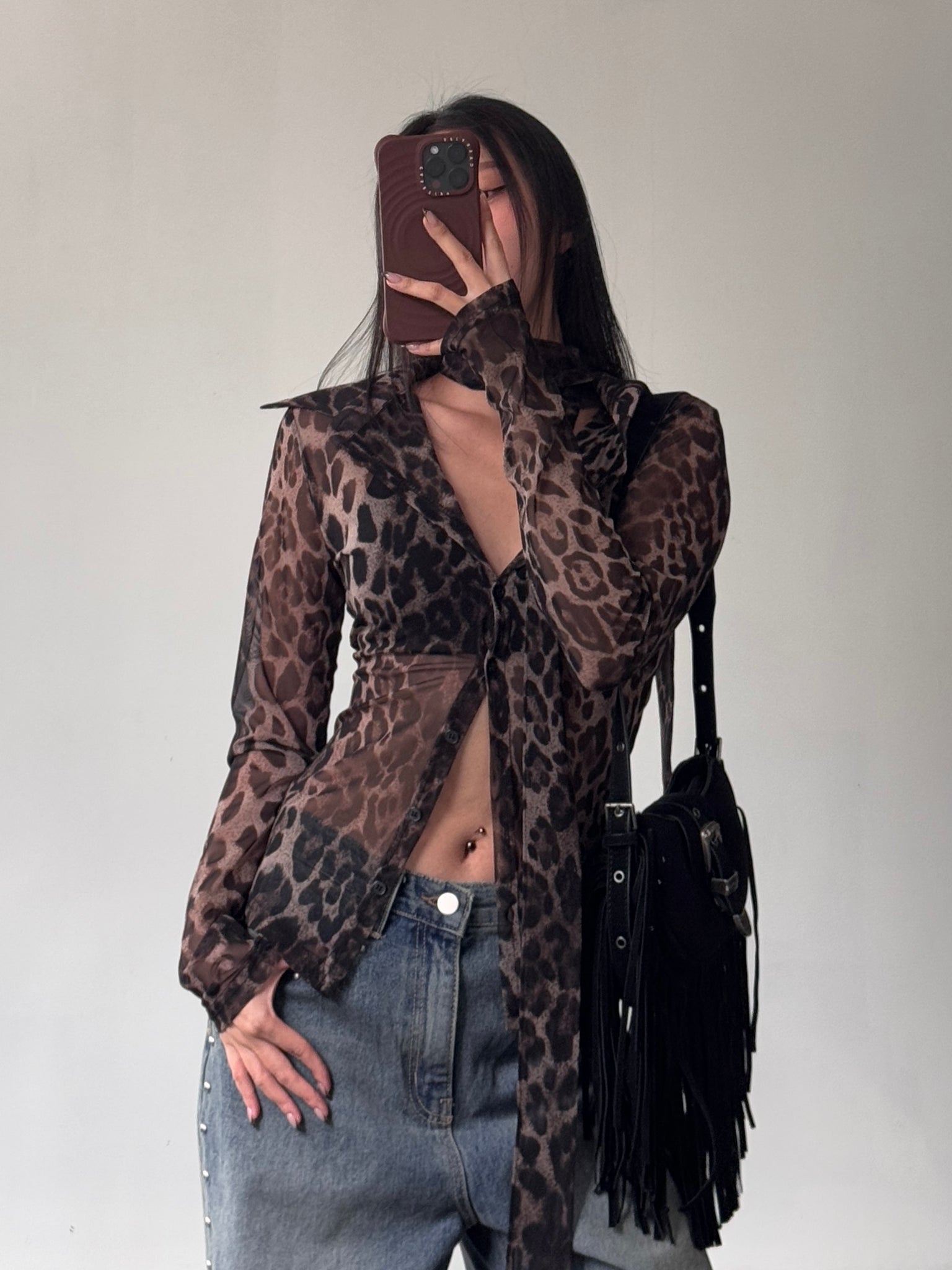 leopard see through