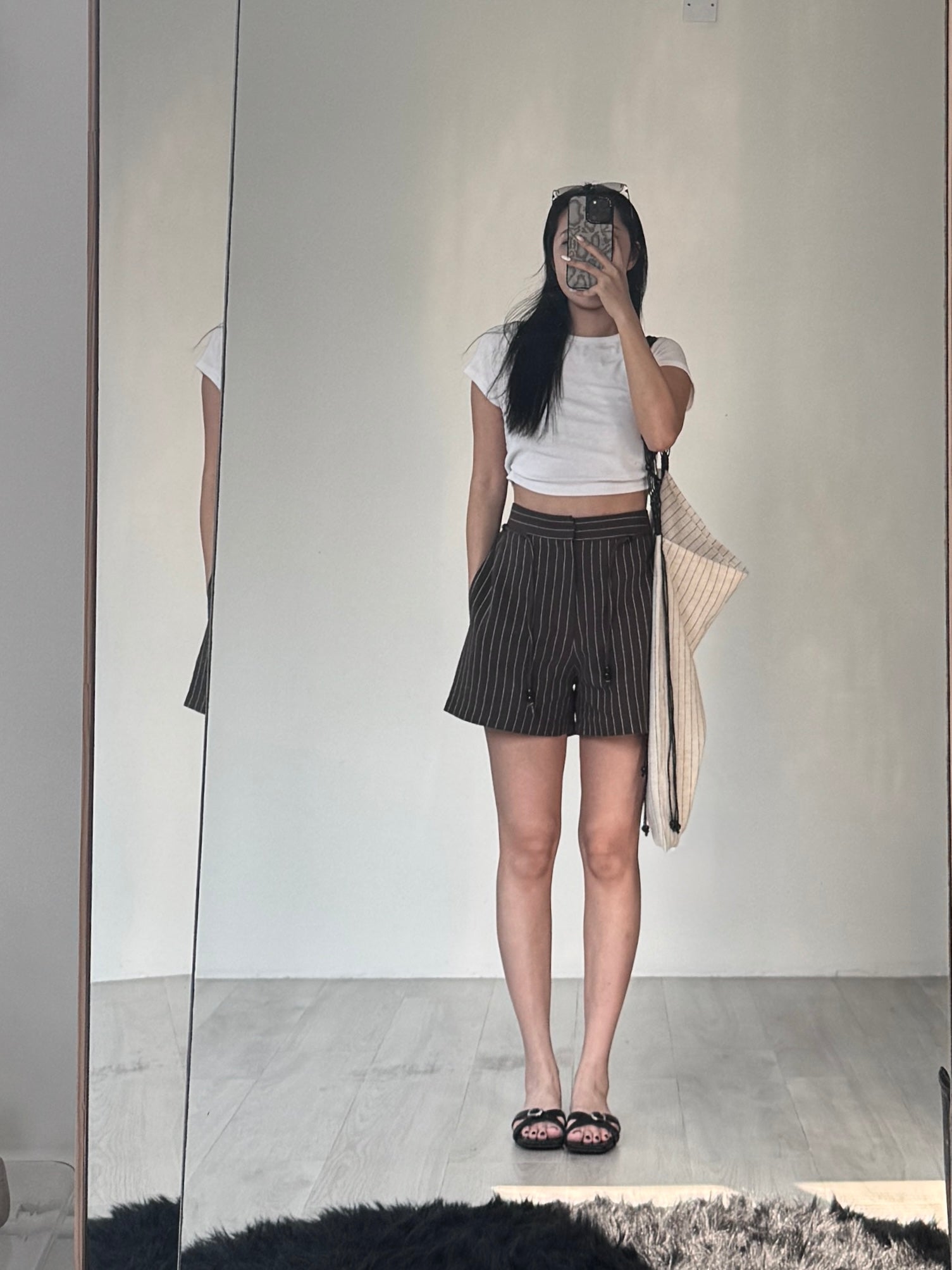 summer linen shorts