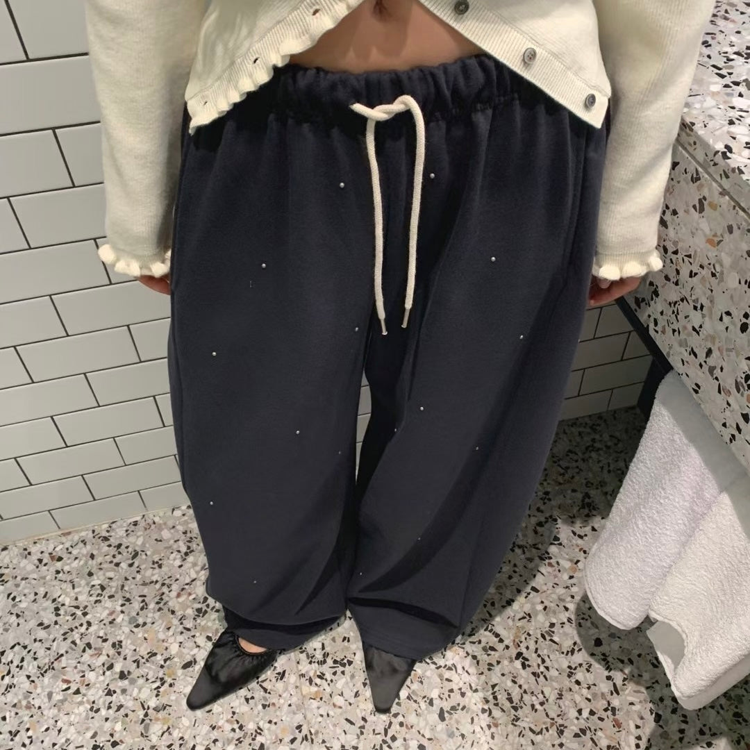 stud sweat pants
