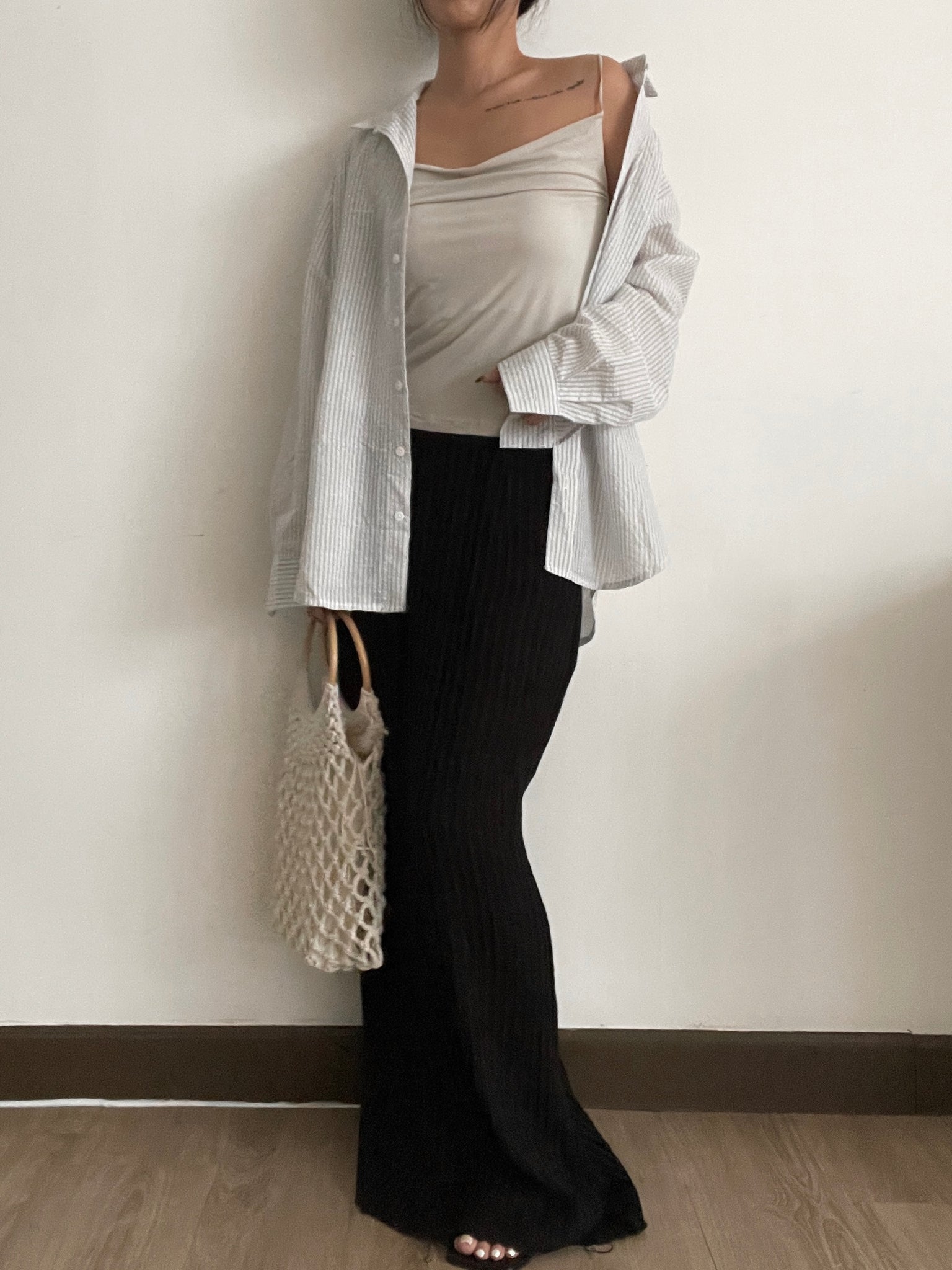chiffon bra top