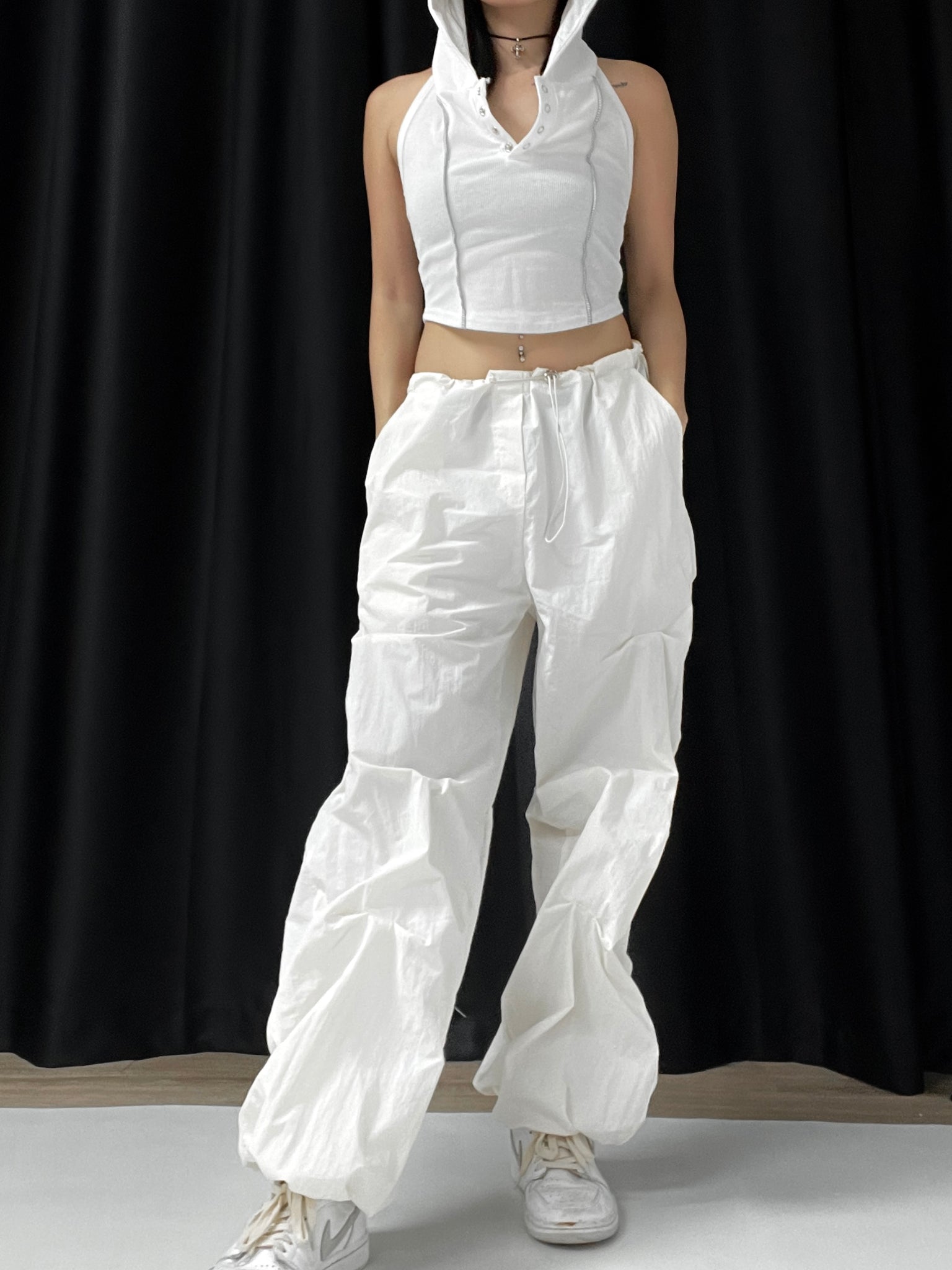 airy track pants
