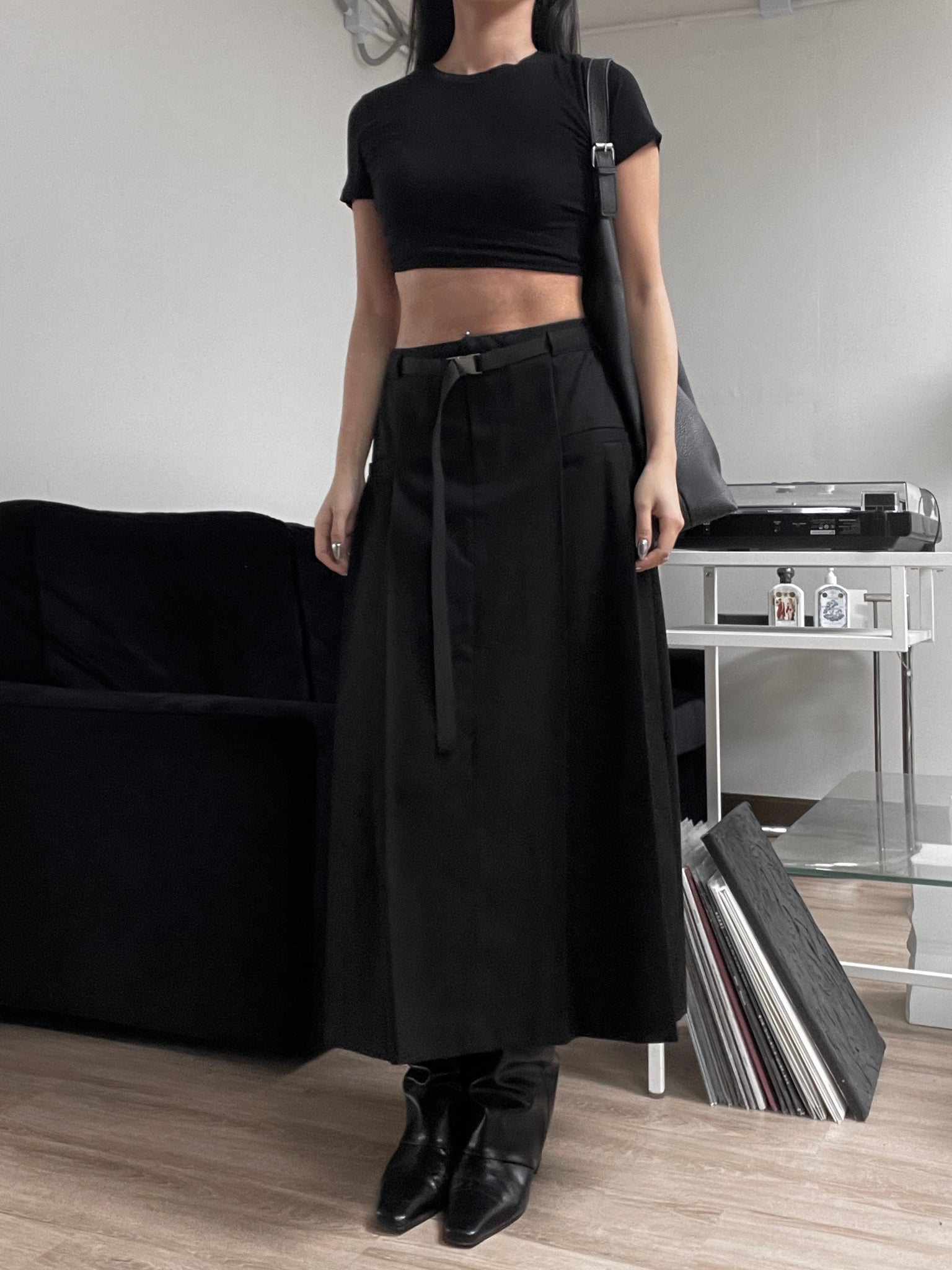 beith pleated skirt